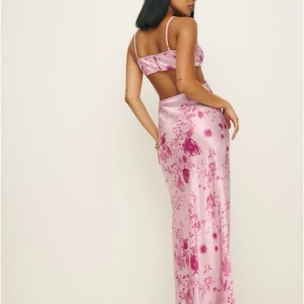Reformation Poppies Silk Dress - Picture 8 of 9
